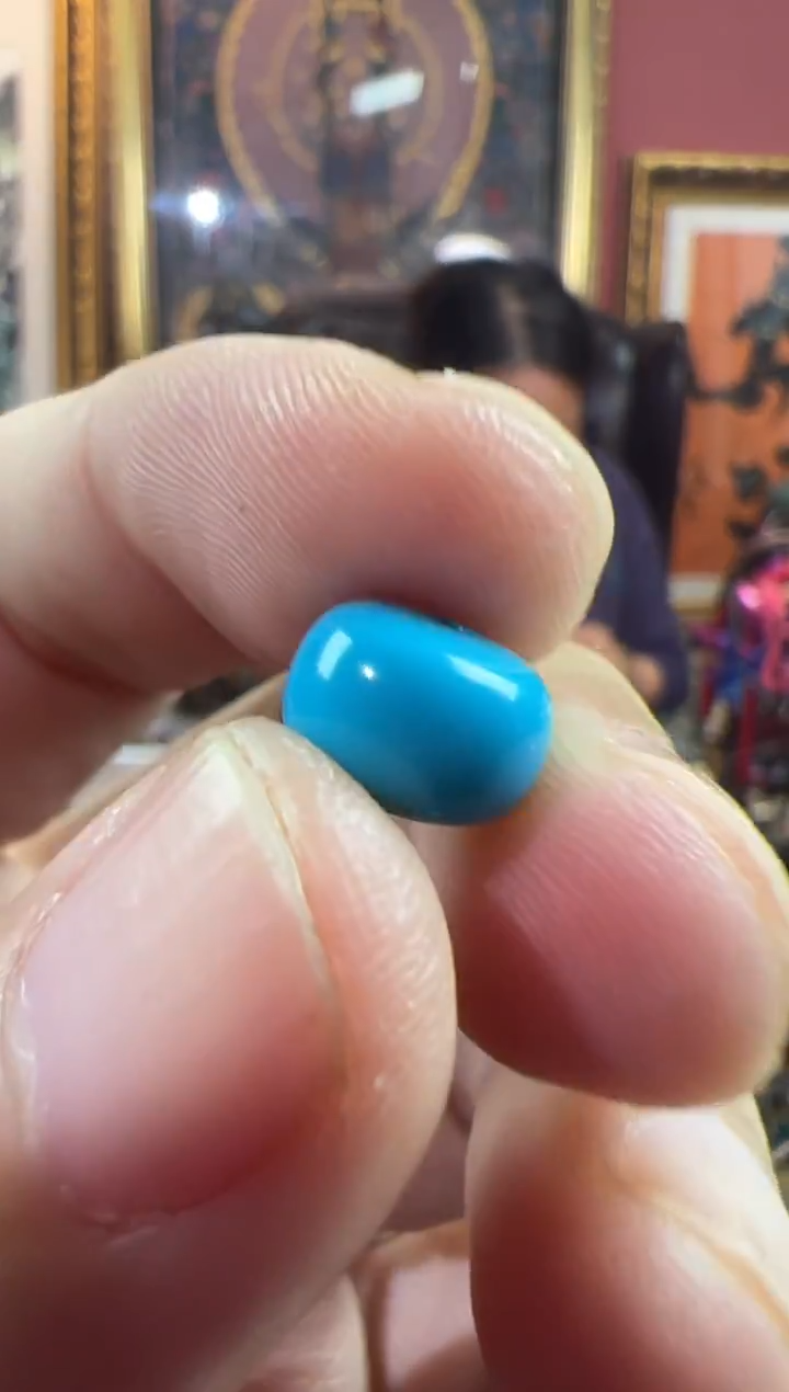 未镶嵌绿松石.60号 绿松石配饰套装ylp9*7mm