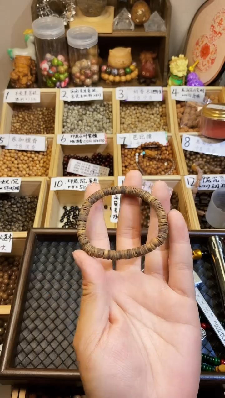 非洲檀香手串/手链绿奇药片