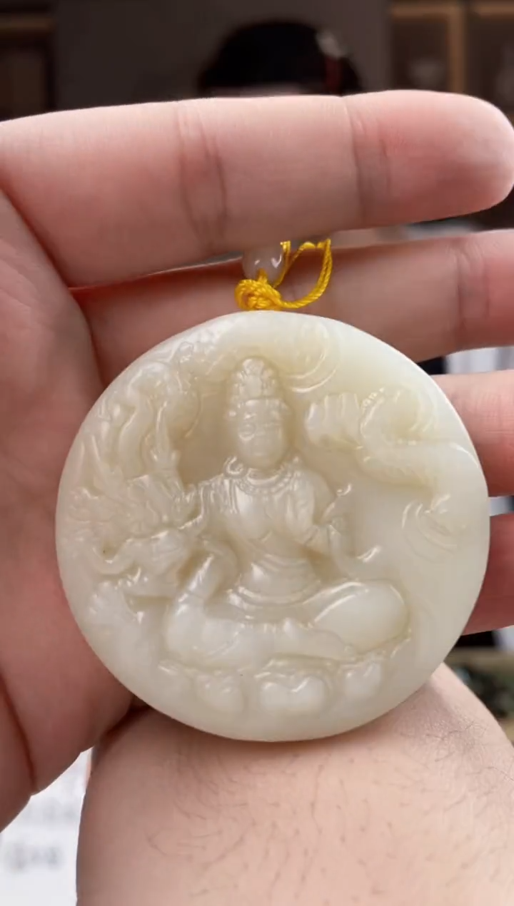 颈饰未镶嵌和田玉拍一发一，多样性发货