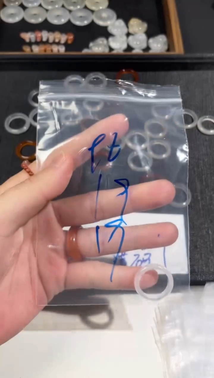 【闪购商品】玛瑙/玉髓戒指未镶嵌96