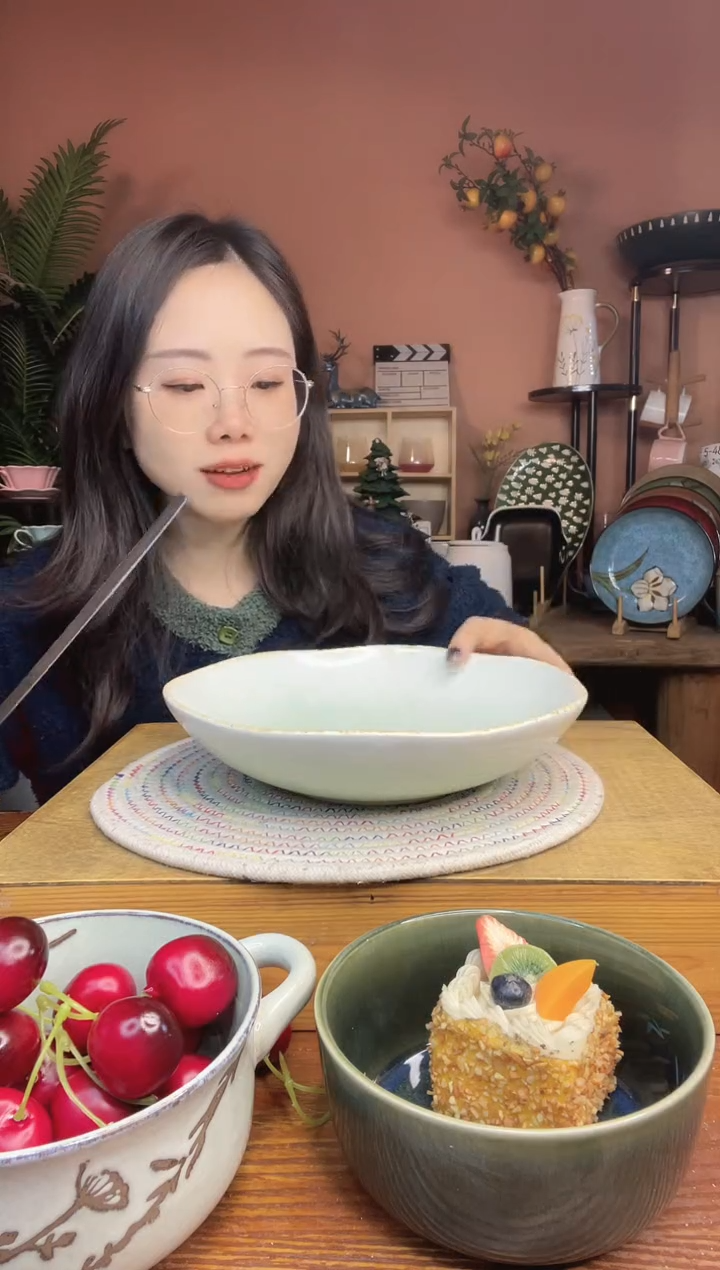 陶瓷10英寸异形喷墨不规则汤盘 微瑕疵