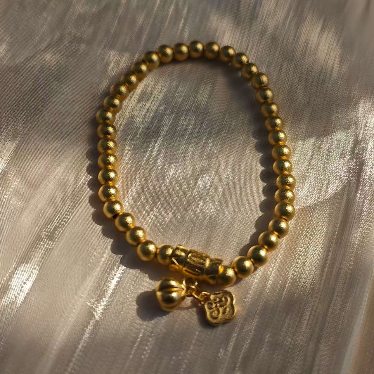 铜合金手链 小南瓜手链221