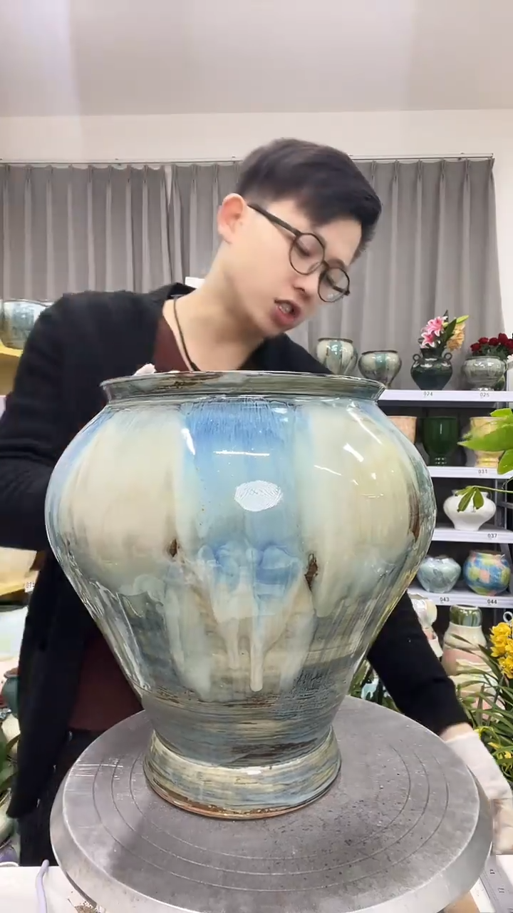 【12.9号】花盆链接 高29： 口：19