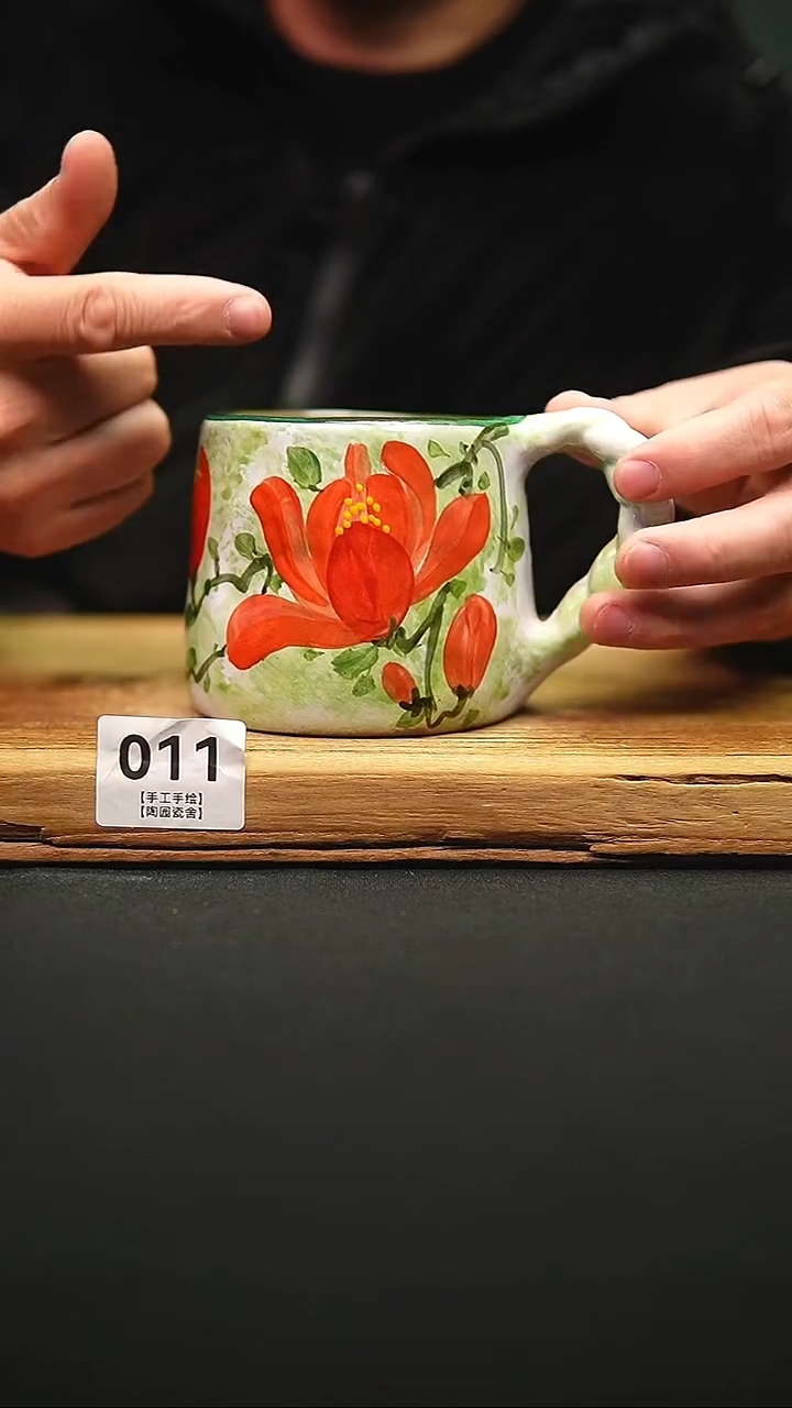 @@陶园瓷舍@@纯手工手绘@高温釉下彩