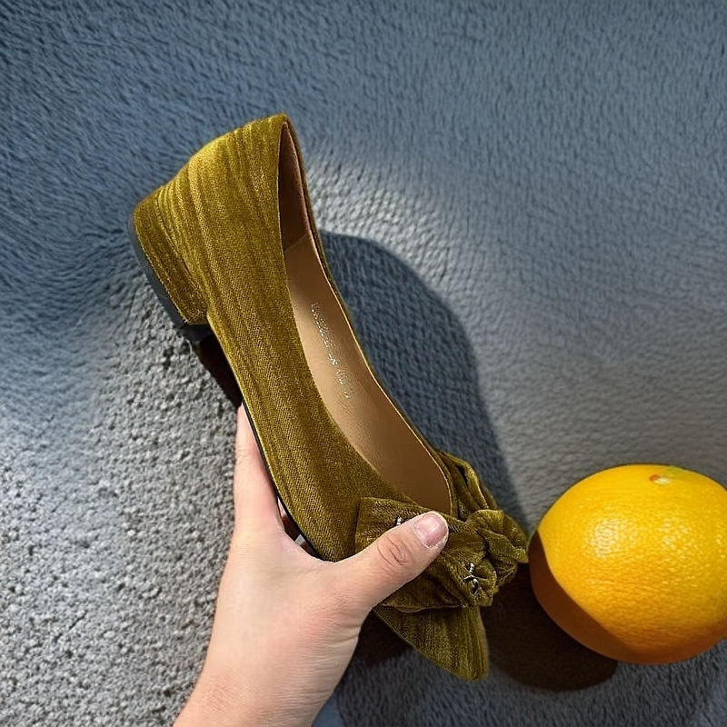 2225-X3-3-时尚百搭2025春季新款单鞋女式小皮鞋