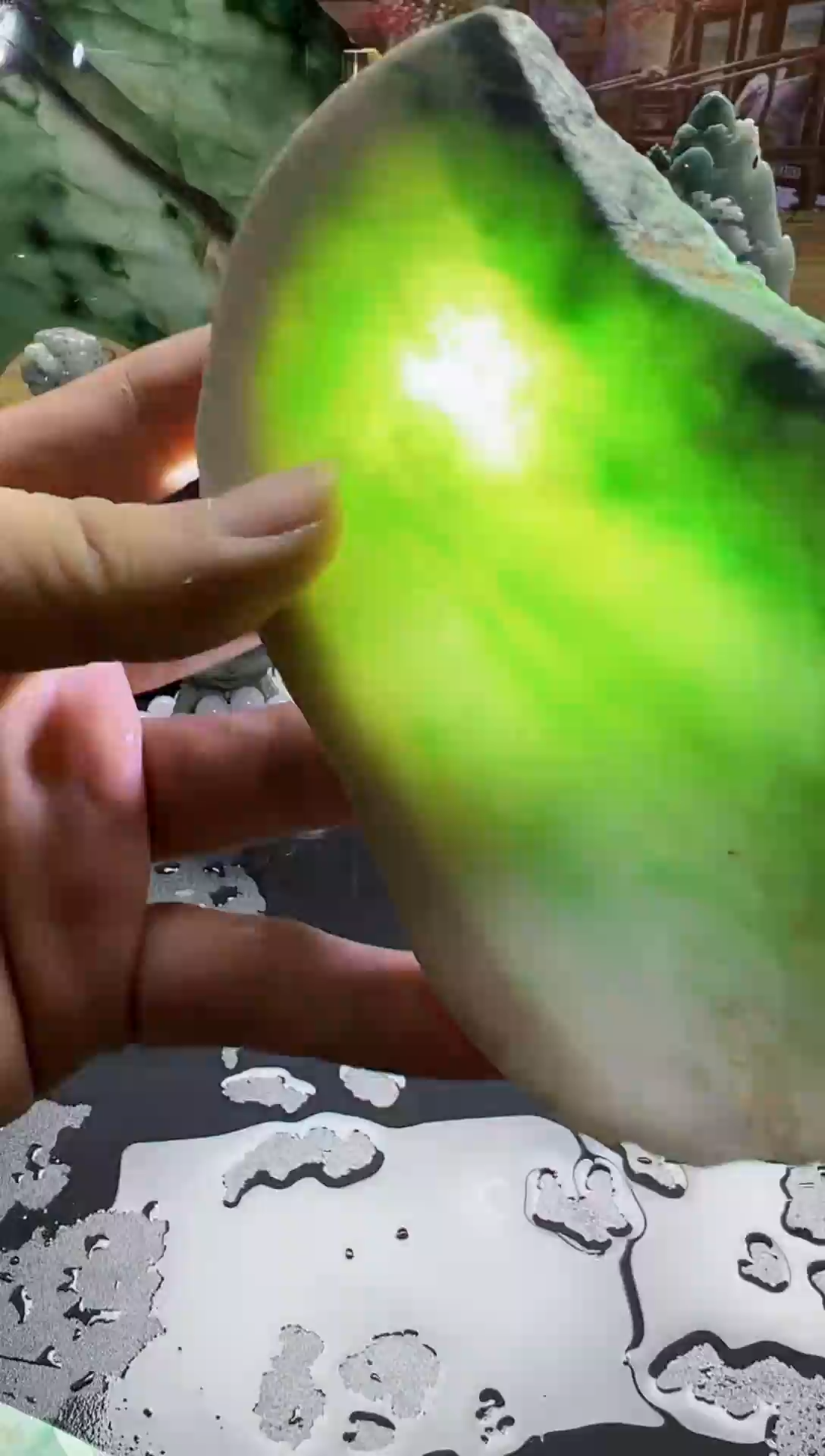 未镶嵌挂件翡翠纯天然缅甸翡翠A货