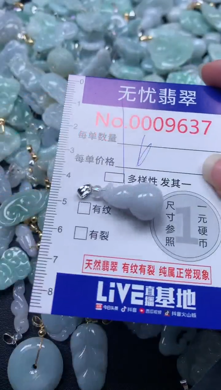 颈饰未镶嵌翡翠9637