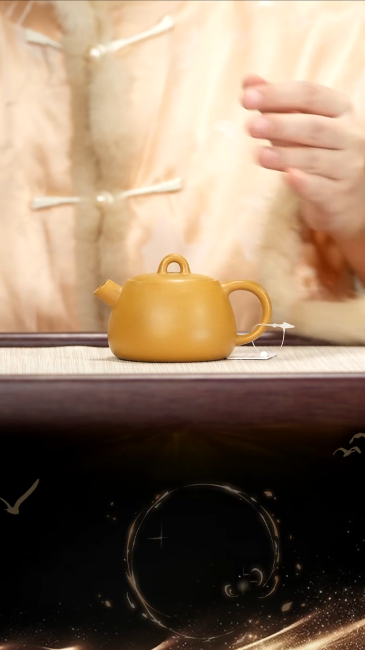 茶壶紫砂8号FJP黄金段称心巨轮125cc