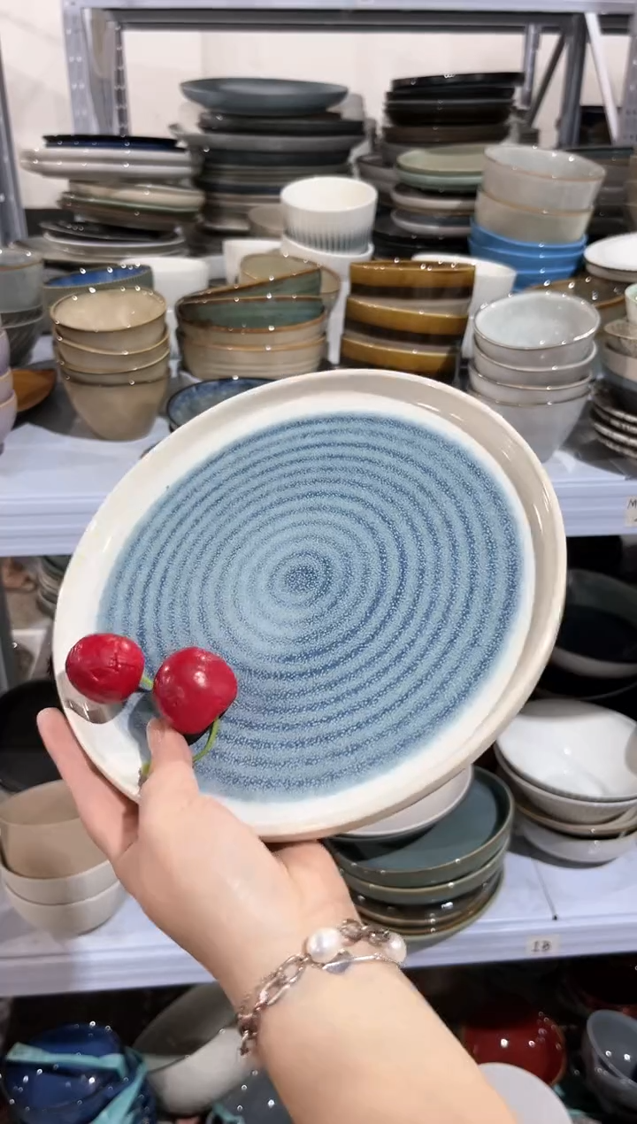 【闪购商品】瓷片外贸尾货瑕疵满20包邮X B6A小盘