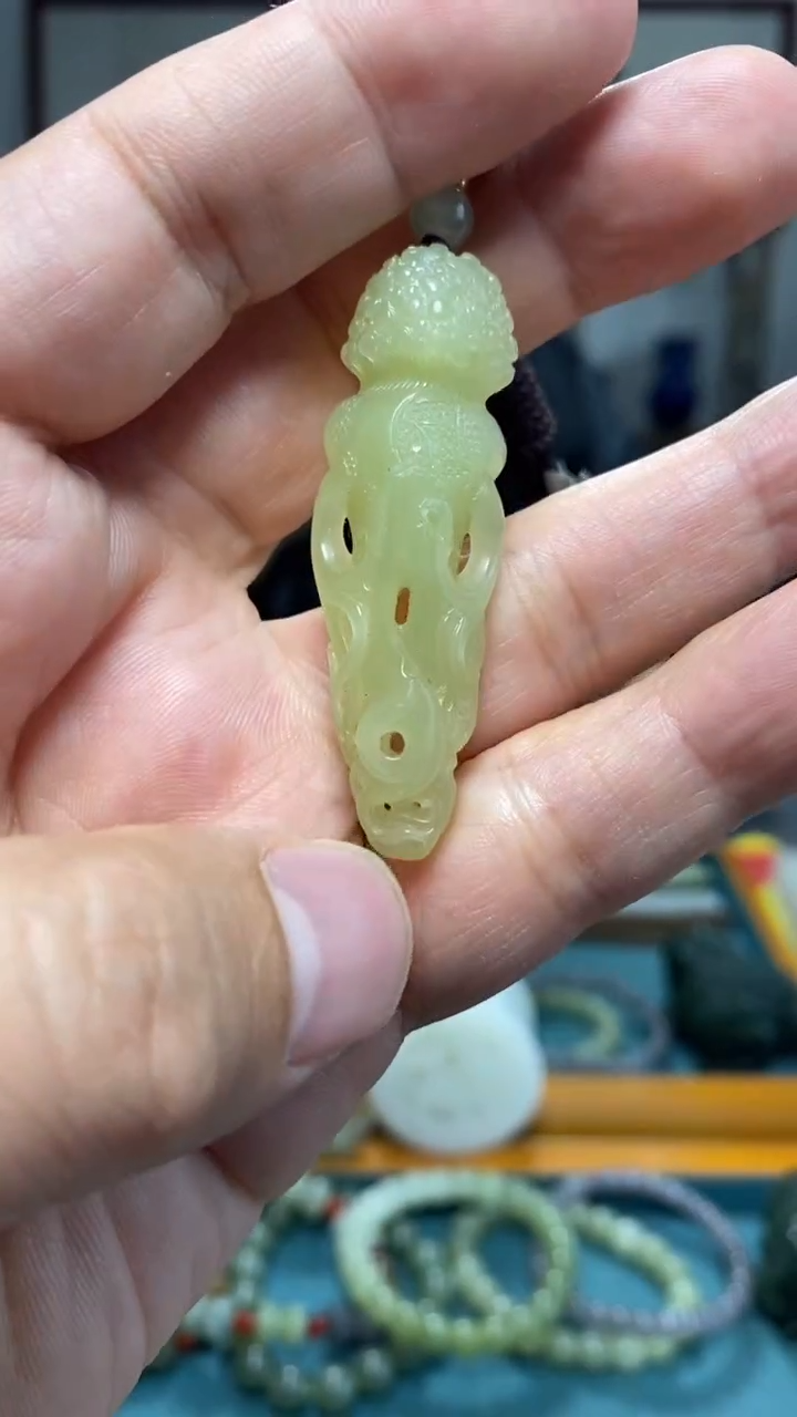 颈饰未镶嵌和田玉29