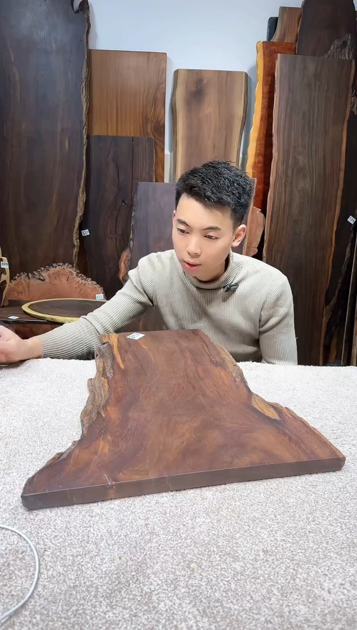 【闪购商品】风车木（黑檀木）尺寸58*35*2.4编号317