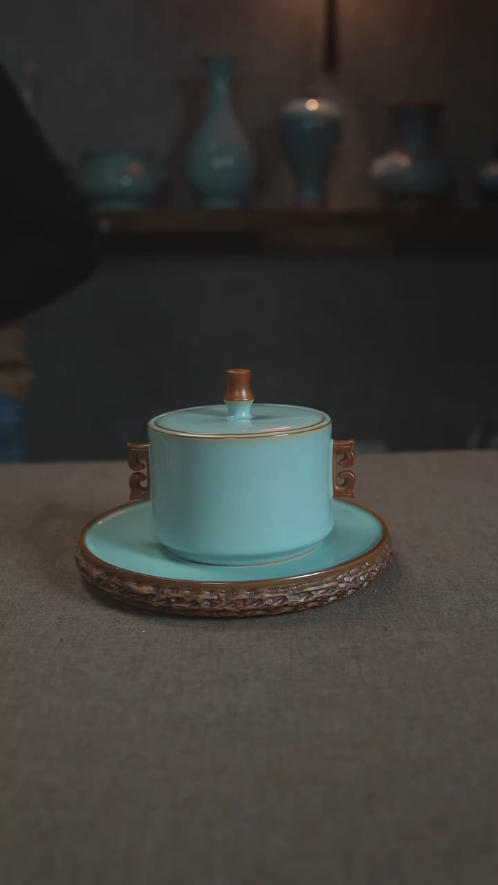 汝瓷主人杯碗壶瓶樽洗