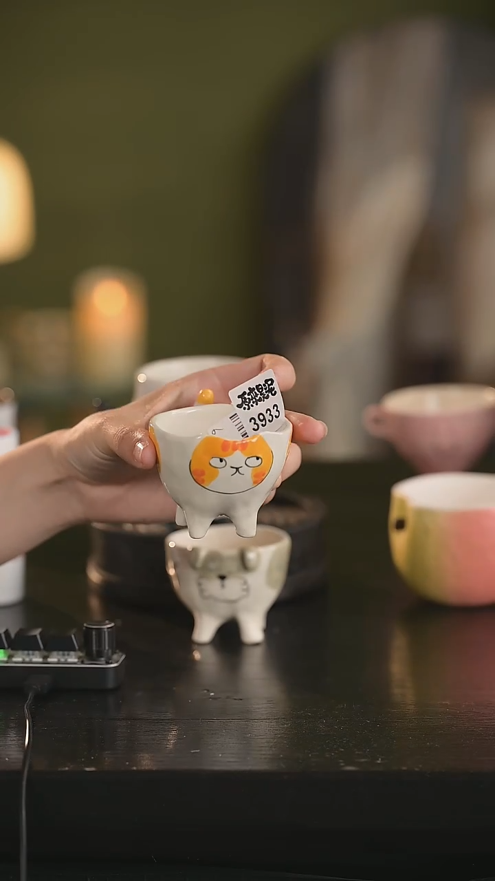 瓷片景德镇原创手作陶瓷3933