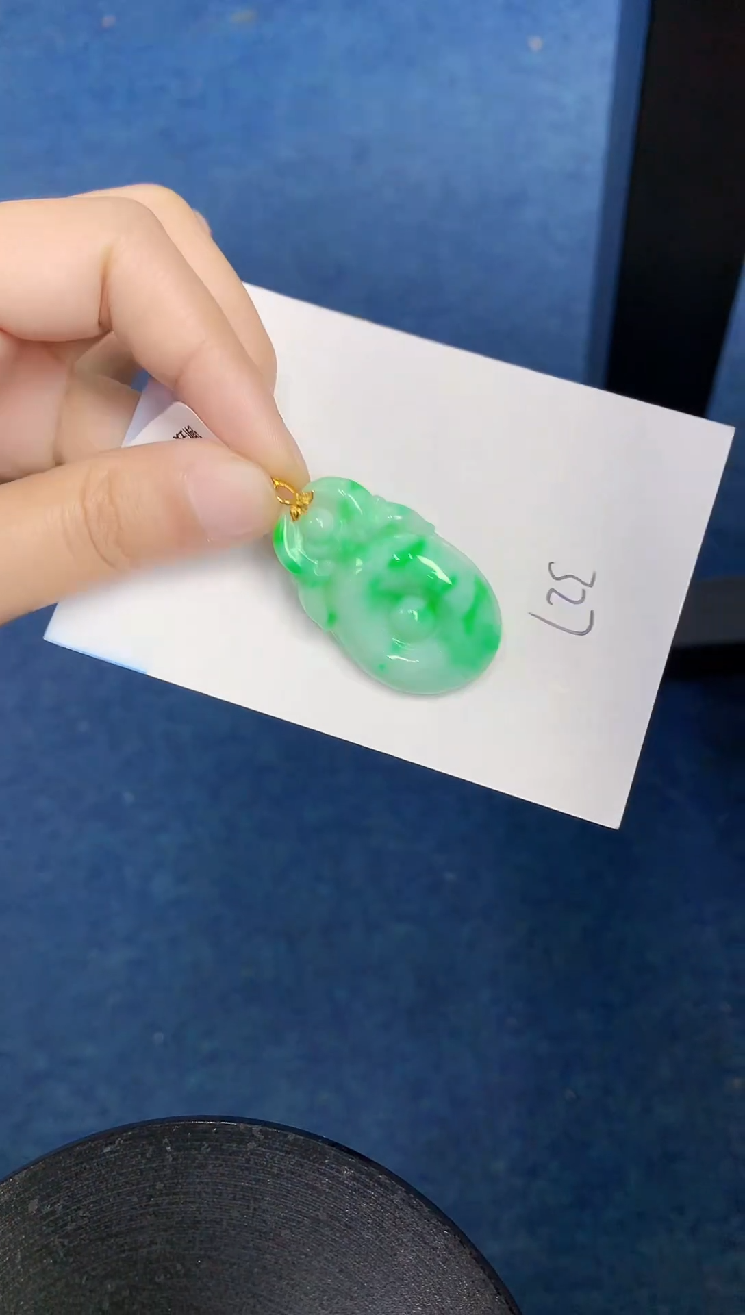 【闪购商品】翡翠颈饰18K金镶嵌000000000