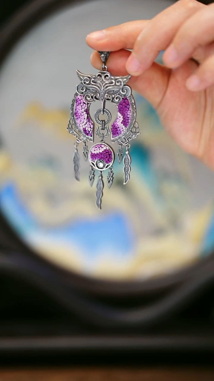 织绣64黔东南苗族刺绣