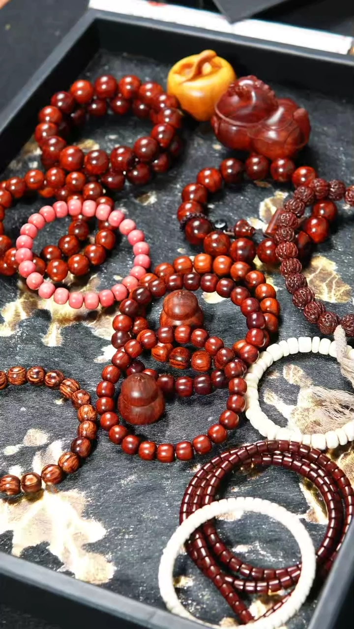 檀香紫檀（小叶紫檀）手串/手链葫芦一个哈 紫檀