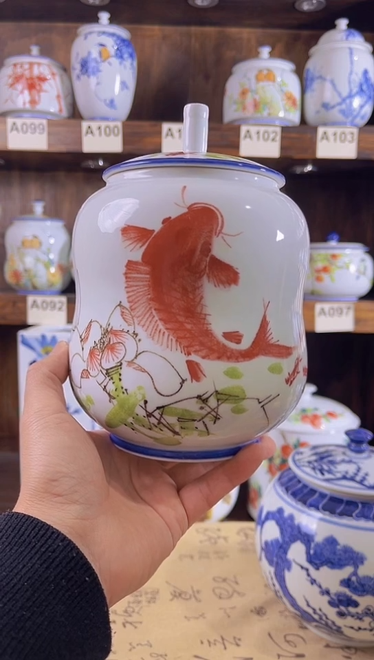 迎君陶瓷纯手工手绘 8