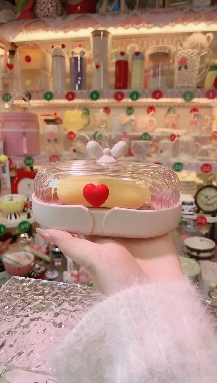 【闪购商品】摆件肥皂盒粉色品质好，发货快，放心拍