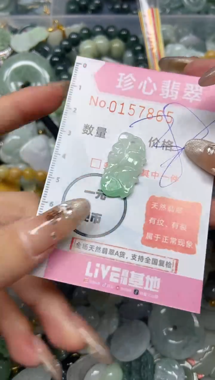 【闪购商品】翡翠颈饰未镶嵌闪购0157865