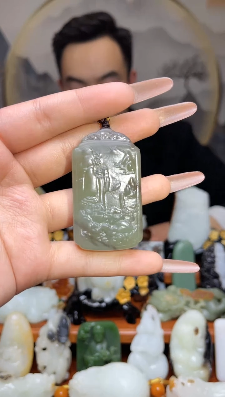 【闪购商品】和田玉吊坠未镶嵌47