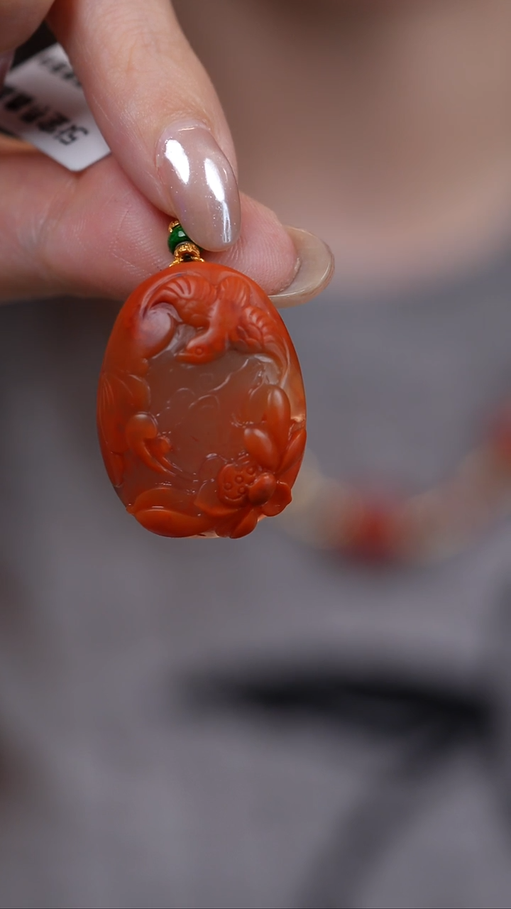颈饰未镶嵌南红玛瑙40