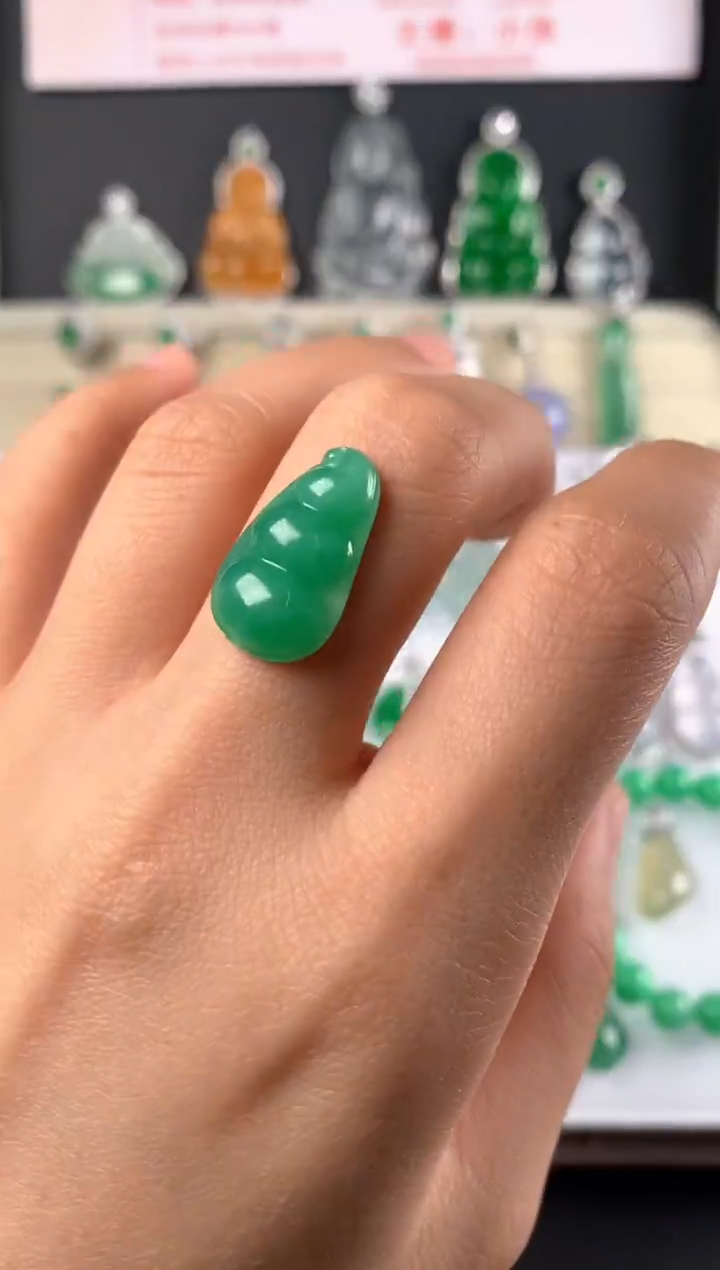 未镶嵌定制翡翠裸石（镶嵌定制）