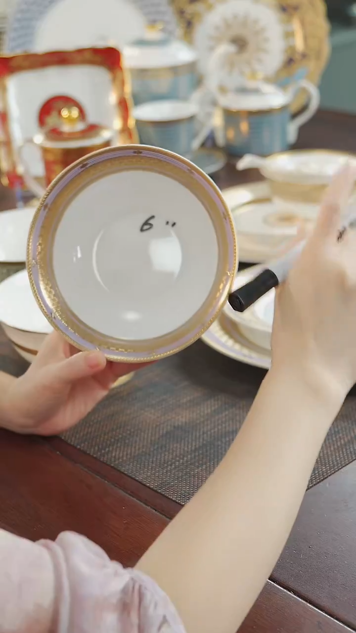 瓷片6英寸水果碗 福利价