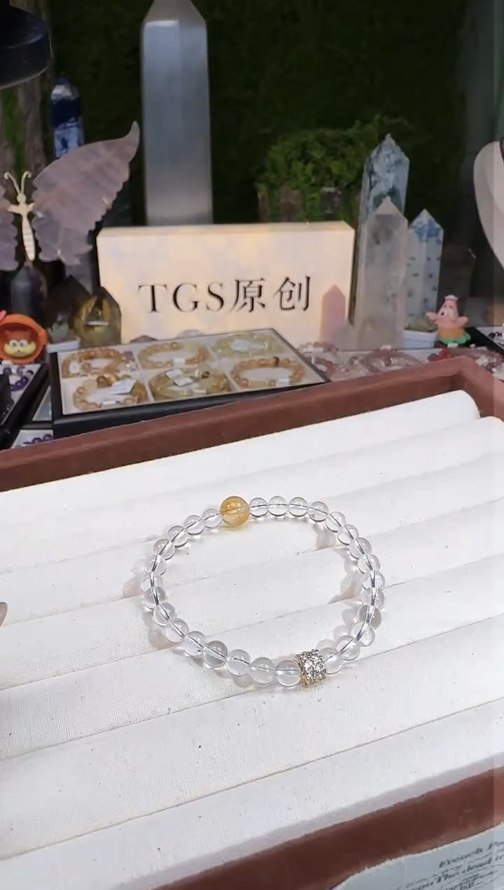 【闪购商品】水晶手链未镶嵌5a TGS原创 多样新发货 T155