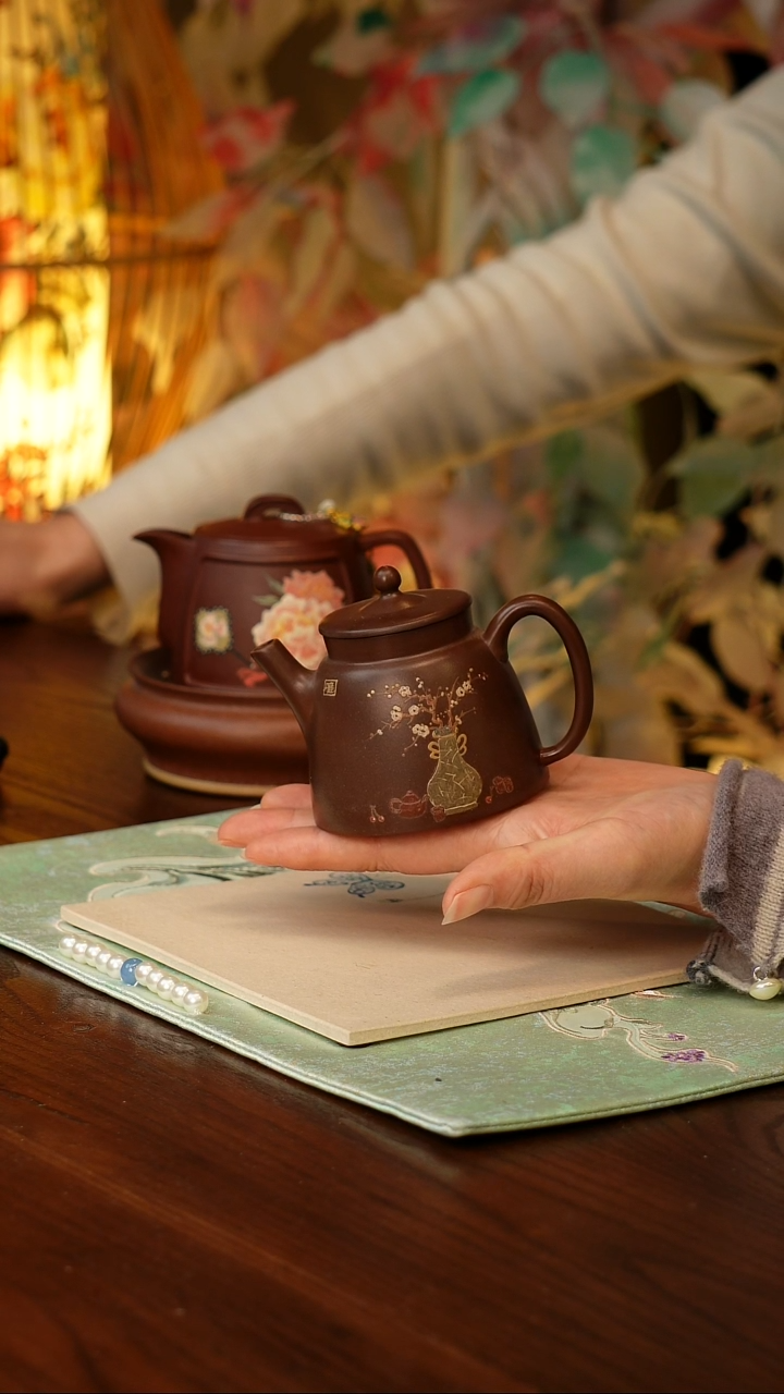 茶壶紫砂宜兴紫砂原矿手工壶
