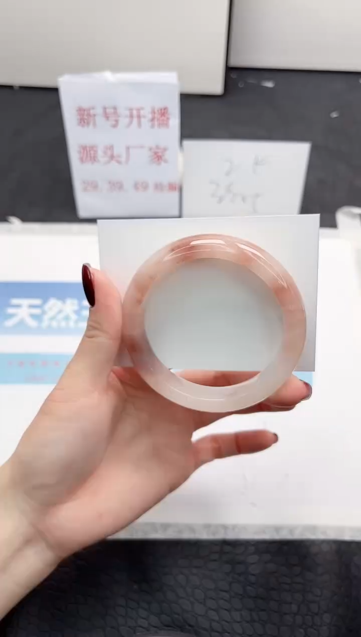 【闪购商品】石英质玉手镯未镶嵌Q63-58.4