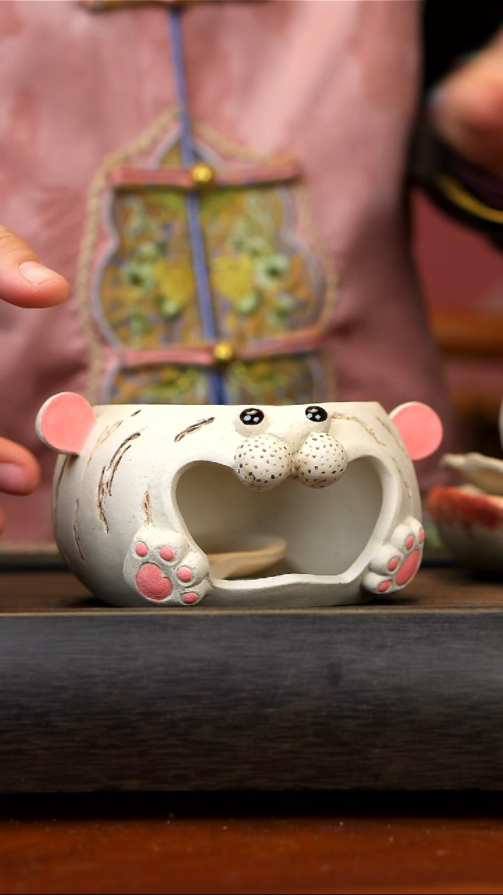 【闪购商品】紫砂茶壶宜兴紫砂白玉段温茶炉