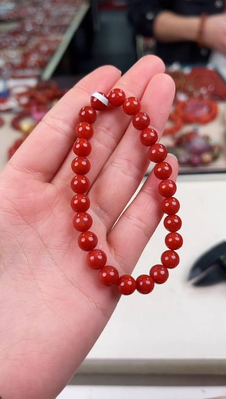未镶嵌保山手串7+南红玛瑙（多样式发其一）