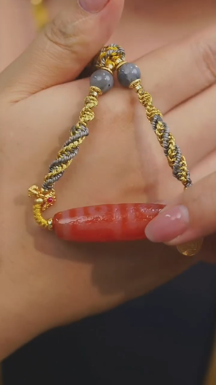 玛瑙/玉髓项链未镶嵌多样性发其一