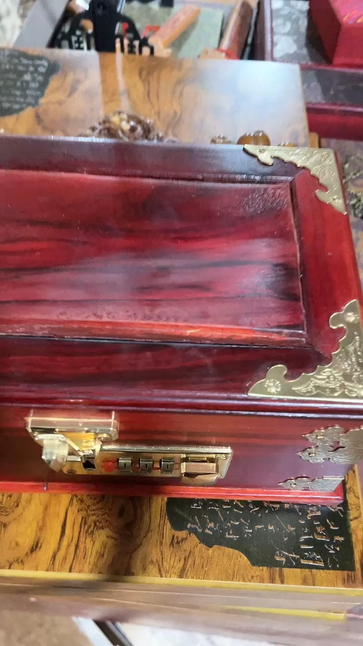 【闪购商品】香榧木木雕主播推荐好物好物盒子