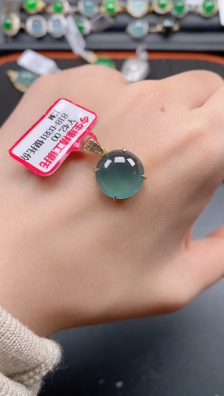 银S925镶嵌戒指翡翠1111