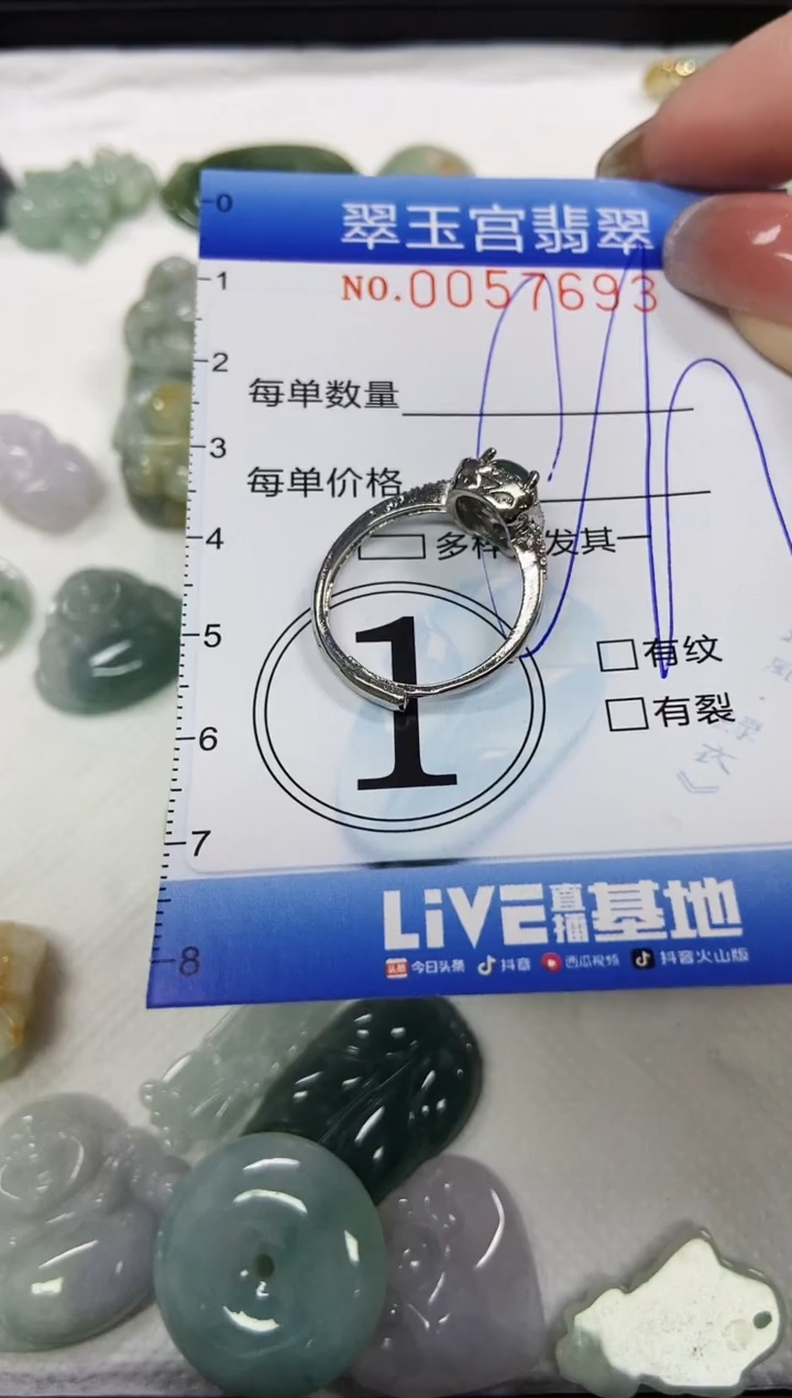 【闪购商品】翡翠颈饰未镶嵌闪购商品0057693