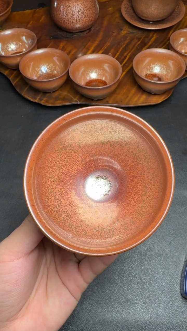 【闪购商品】茶盏陈远福红梅盏43