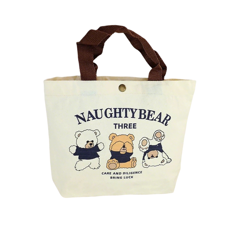 三只小熊帆布包