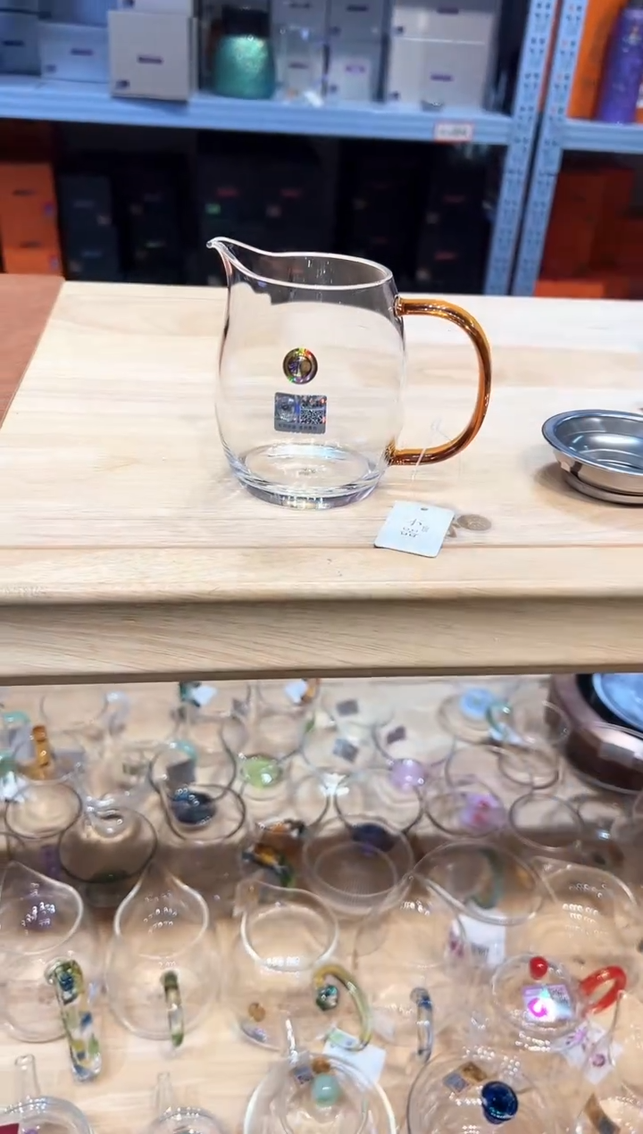 禾器澄然琥珀色公道杯