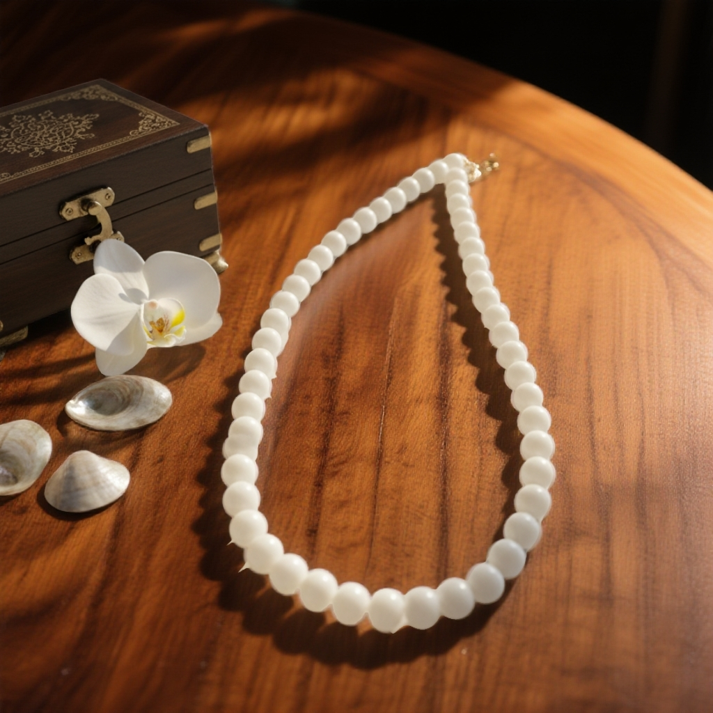 抖音质检先鉴后发出具和田玉证书保真保天然和田玉白玉妈妈链