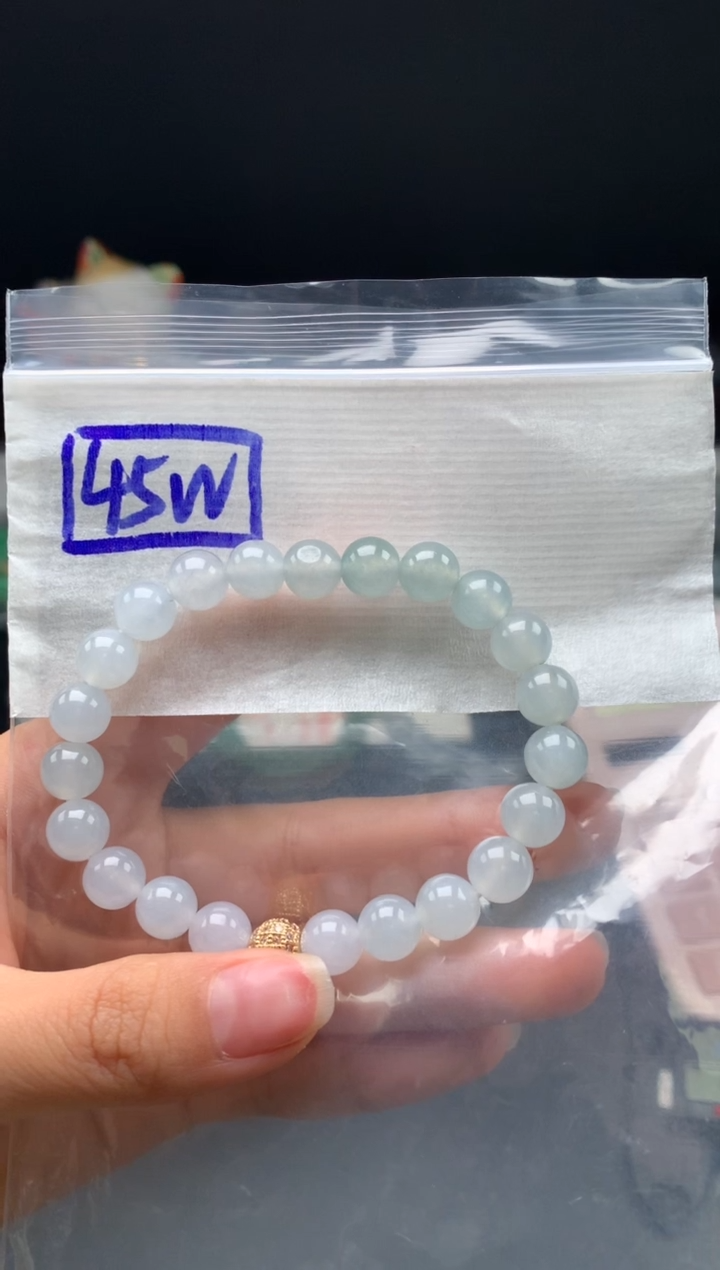 未镶嵌挂件翡翠54  卡8.5