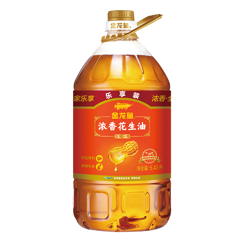 金龙鱼浓香花生油5.43L