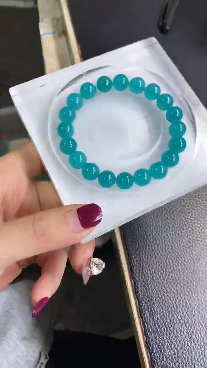 未镶嵌散珠玛瑙/玉髓B53 天 河 石玛瑙10mm20颗11.8元