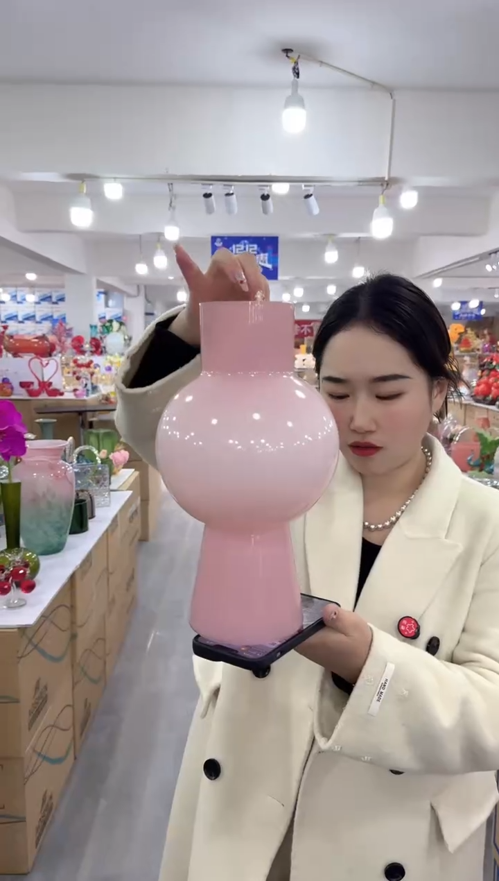 【闪购商品】琉璃静姐花器Q-品19