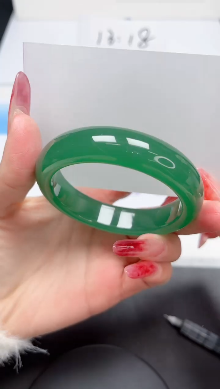 【闪购商品】石英质玉手镯未镶嵌008/55.6