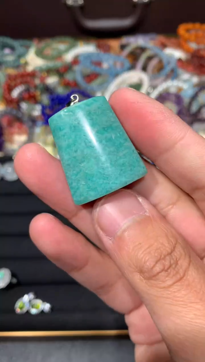 颈饰未镶嵌天河石G30【多样性发其一】