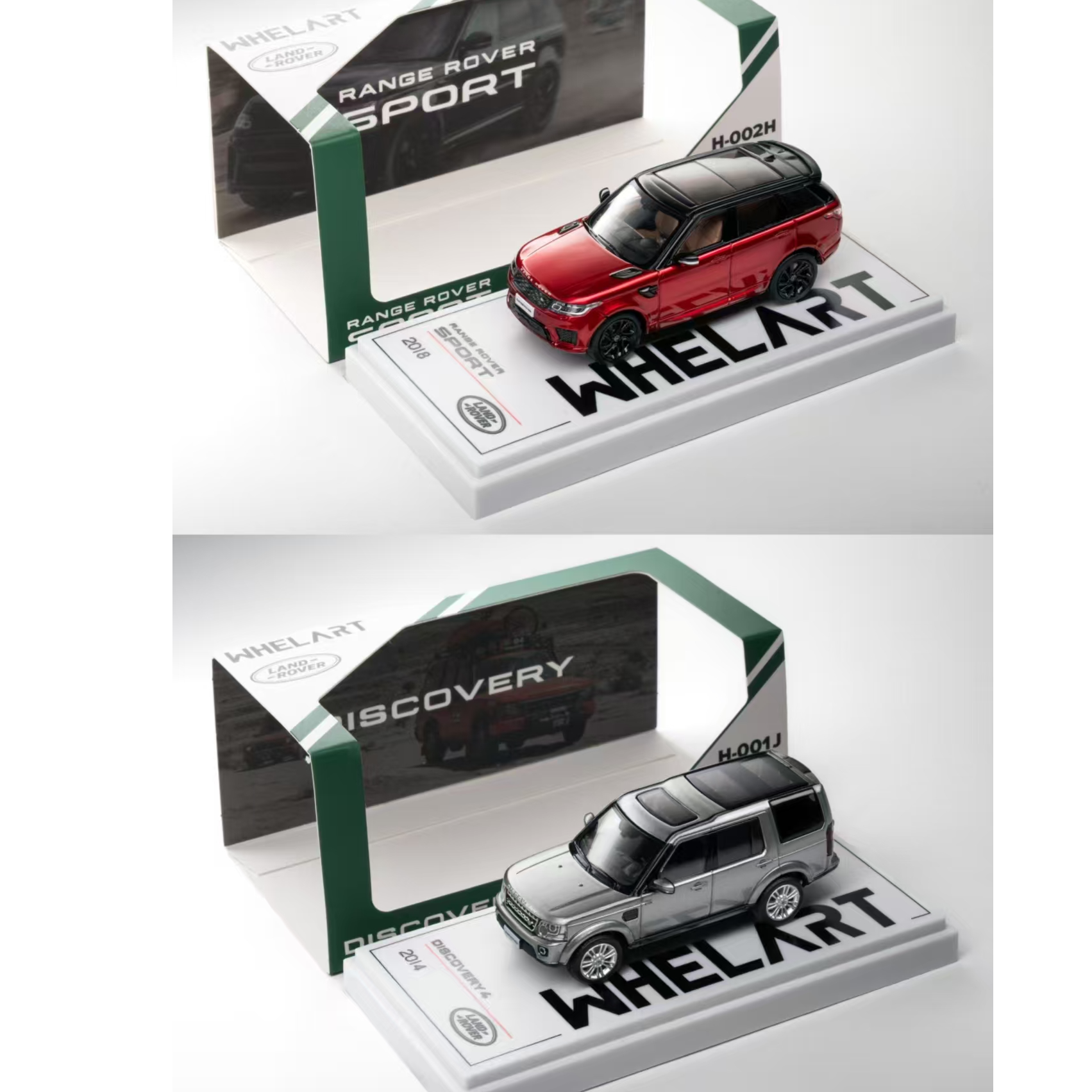 【现货】WHELART轮艺模型 1:64  路虎揽胜运动 发现四 合金汽车模型