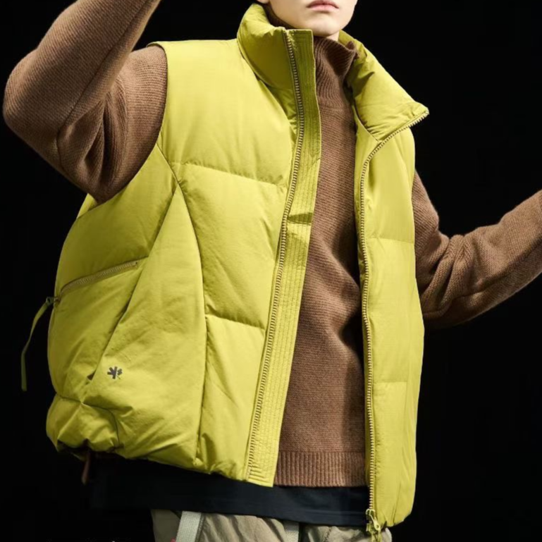 1213-01 男女同款户外工装潮牌羽绒马甲   YM  25222