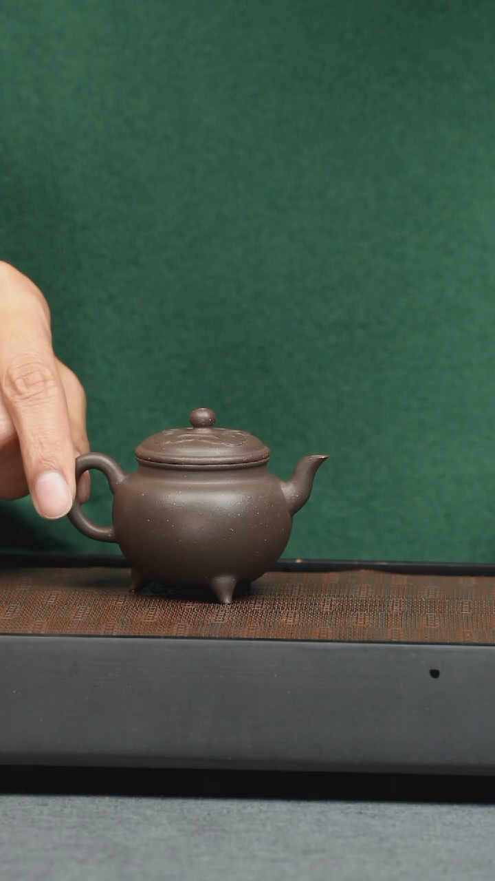 【闪购商品】紫砂茶壶五堂 大彬如意90cc