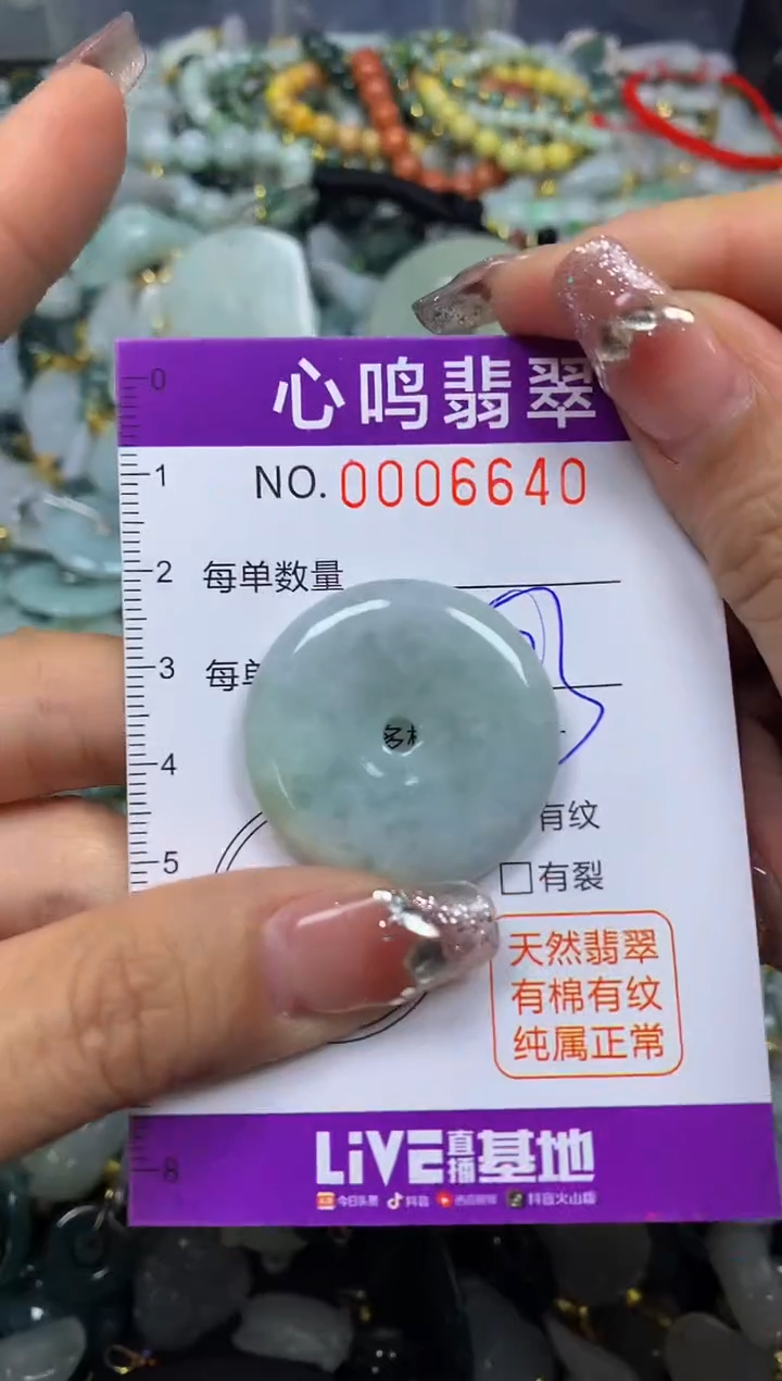 【闪购商品】翡翠颈饰未镶嵌闪购006640